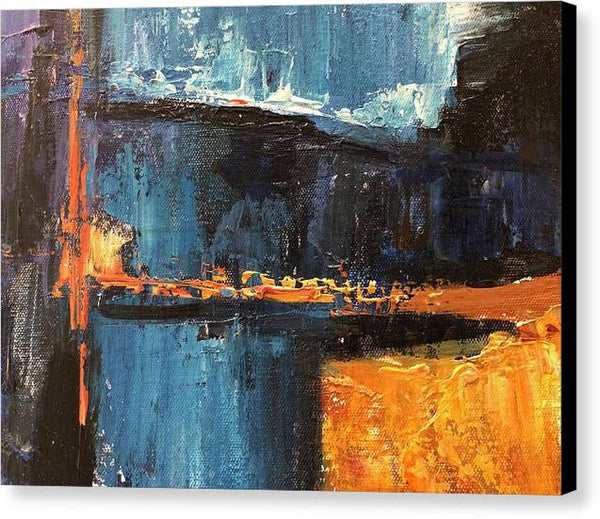 BRIDGES - ABSTRACT- Canvas Print