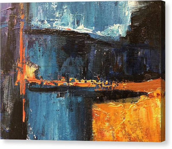 BRIDGES - ABSTRACT- Canvas Print