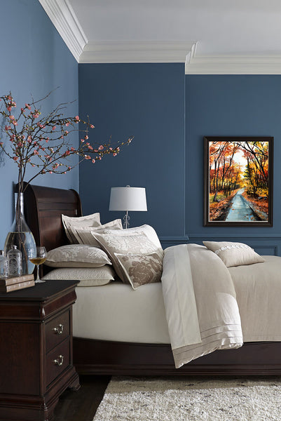 "Fall at Babcock Lane" - Canvas Print