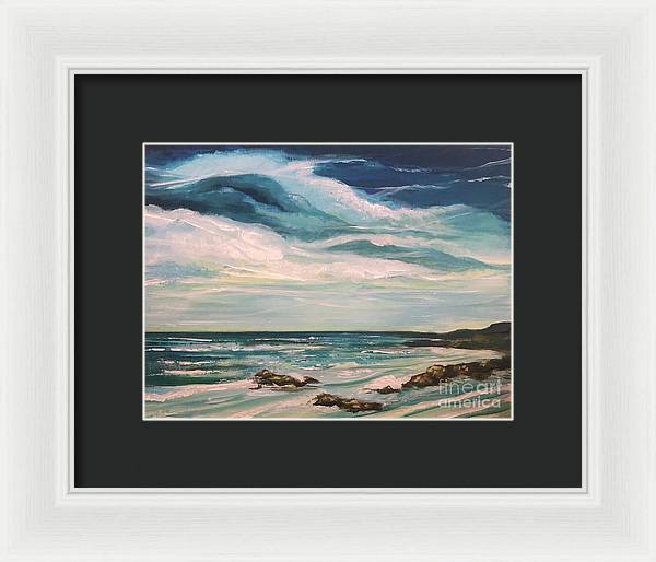Azure Tranquility - Framed Print