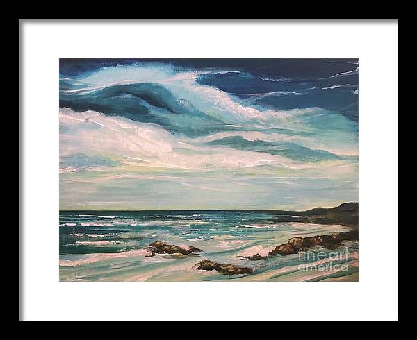 Azure Tranquility - Framed Print