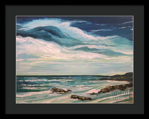 Azure Tranquility - Framed Print