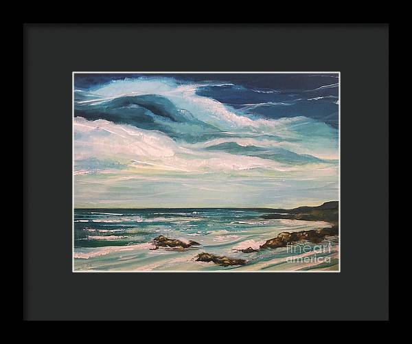 Azure Tranquility - Framed Print