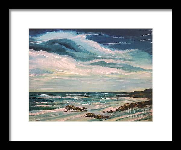 Azure Tranquility - Framed Print