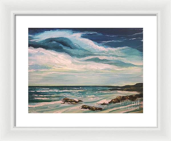 Azure Tranquility - Framed Print