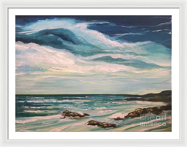 Azure Tranquility - Framed Print