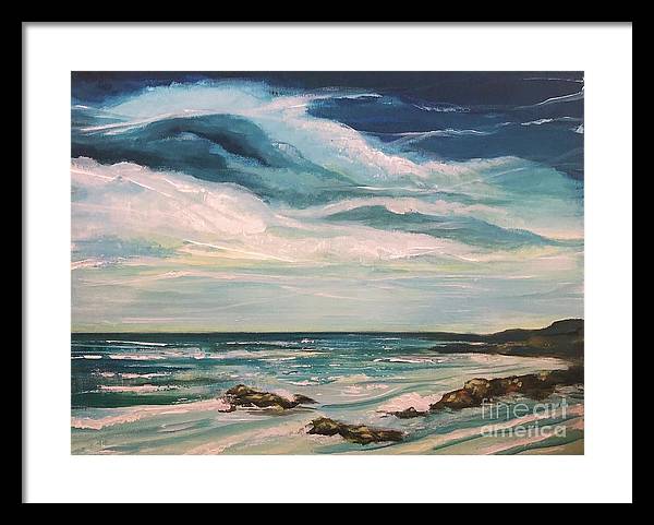 Azure Tranquility - Framed Print