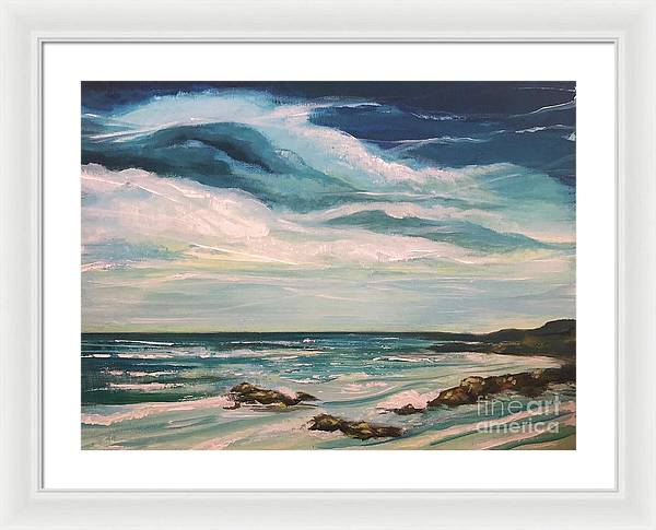 Azure Tranquility - Framed Print
