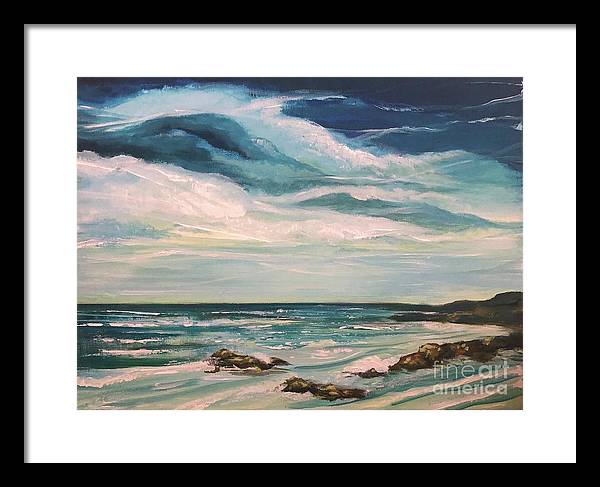 Azure Tranquility - Framed Print