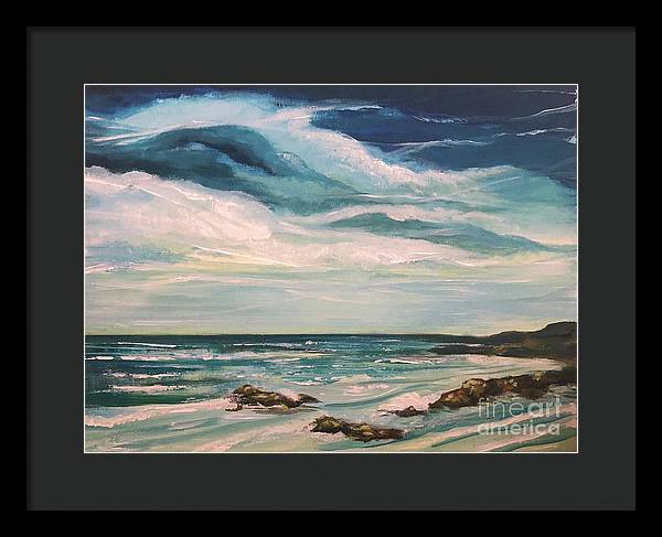 Azure Tranquility - Framed Print