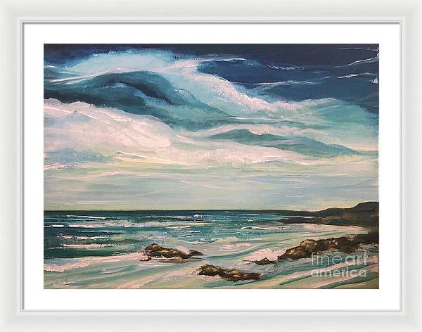 Azure Tranquility - Framed Print