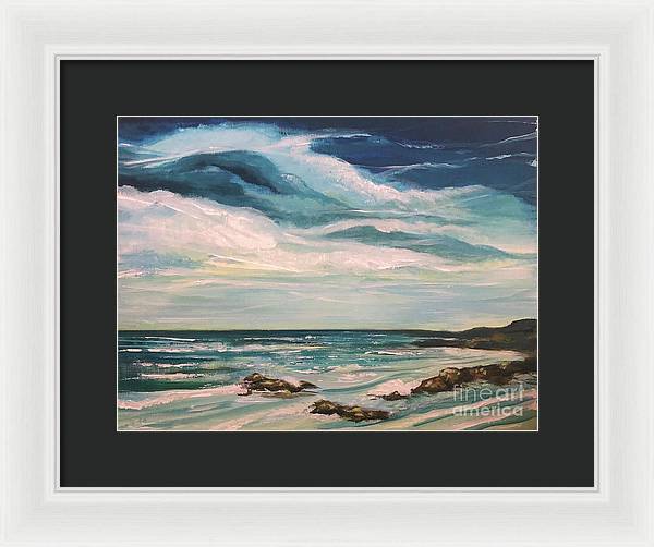 Azure Tranquility - Framed Print