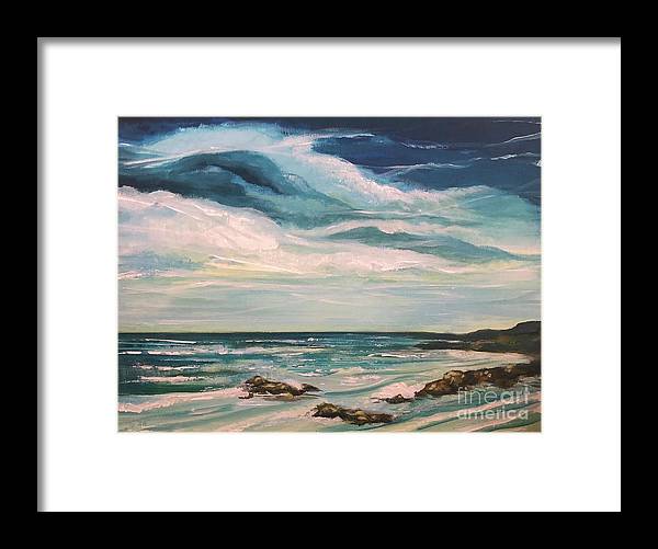 Azure Tranquility - Framed Print